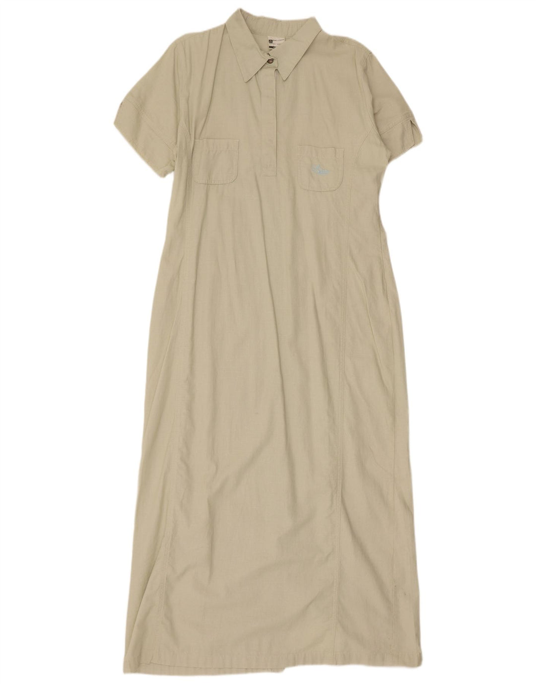 Astrolabio Dame Maxikjole IT 48 XL Beige Bomuld