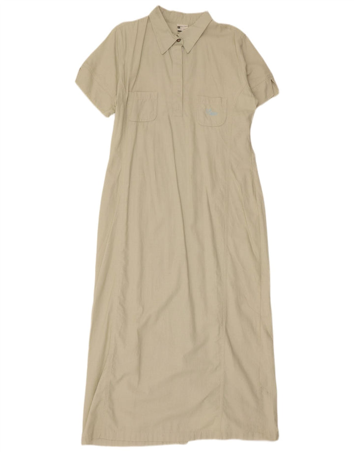 Astrolabio Dame Maxikjole IT 48 XL Beige Bomuld