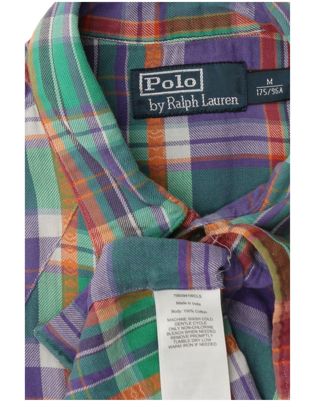 Polo Ralph Lauren Herre Flannel skjorte Medium Flerfarvet Plaid Bomuld