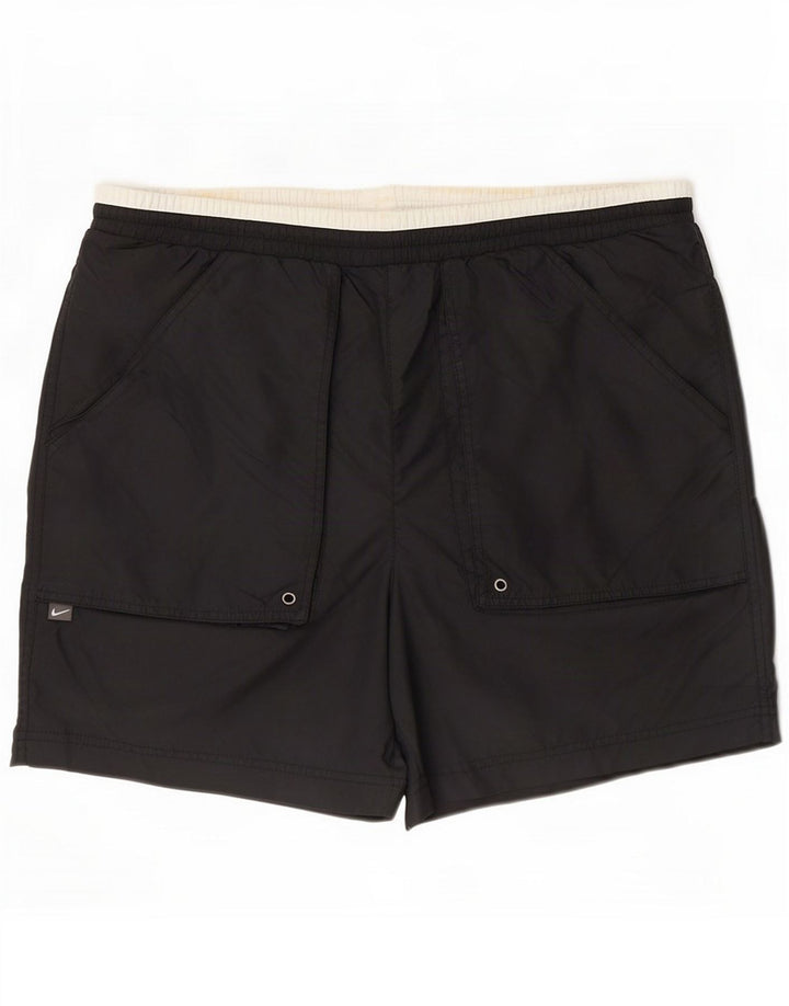 Nike Sportsshorts til mænd Medium W39 L5 Navy Blue Polyester