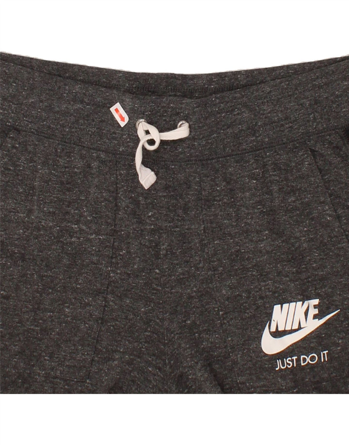 NIKE Womens Tracksuit Trousers Joggers UK 14 Medium Grey Colourblock Vintage Nike and Second-Hand Nike from Messina Hembry 