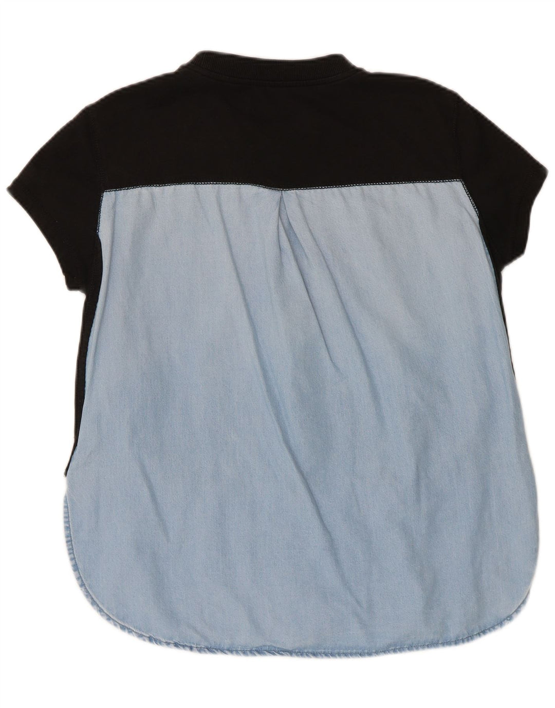 DIESEL Dame Sweatshirt Jumper UK 14 Medium Sort Colourblock