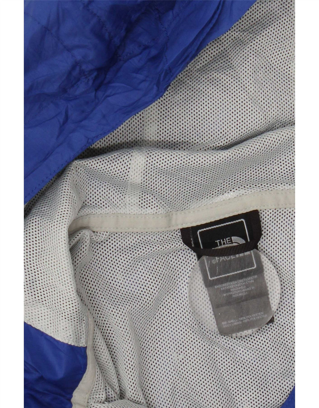 The North Face Dame Hætte Oversized regnjakke UK 10 Small Blue