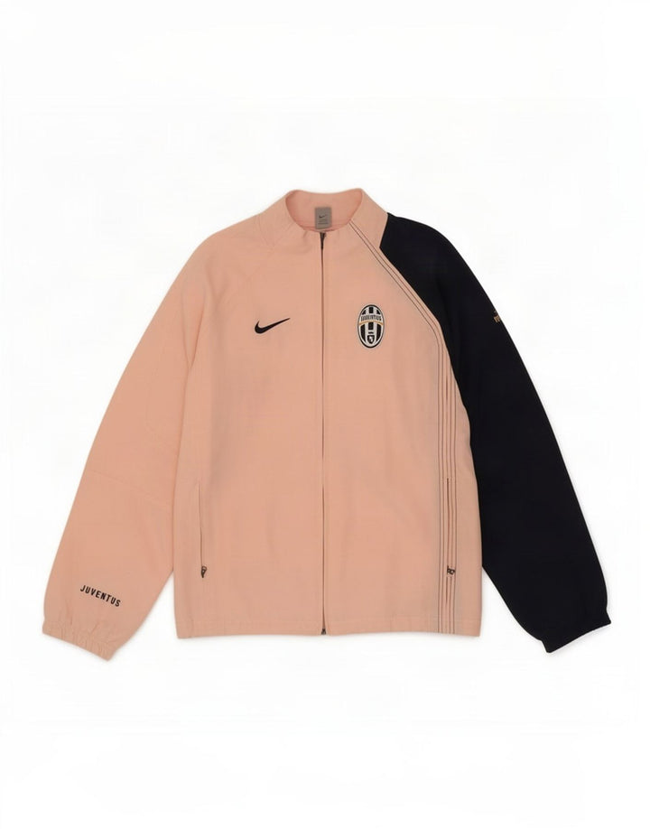 Nike Juventus træningsdragt topjakke til mænd Small Pink Colourblock Polyester