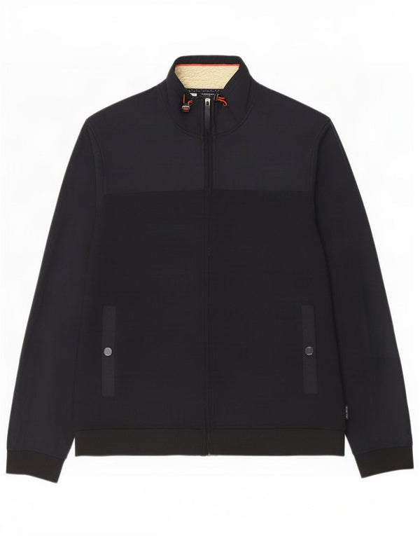 Ted Baker Træningsdragt til mænd, topjakke Størrelse 5 XL Navy Blue Colourblock