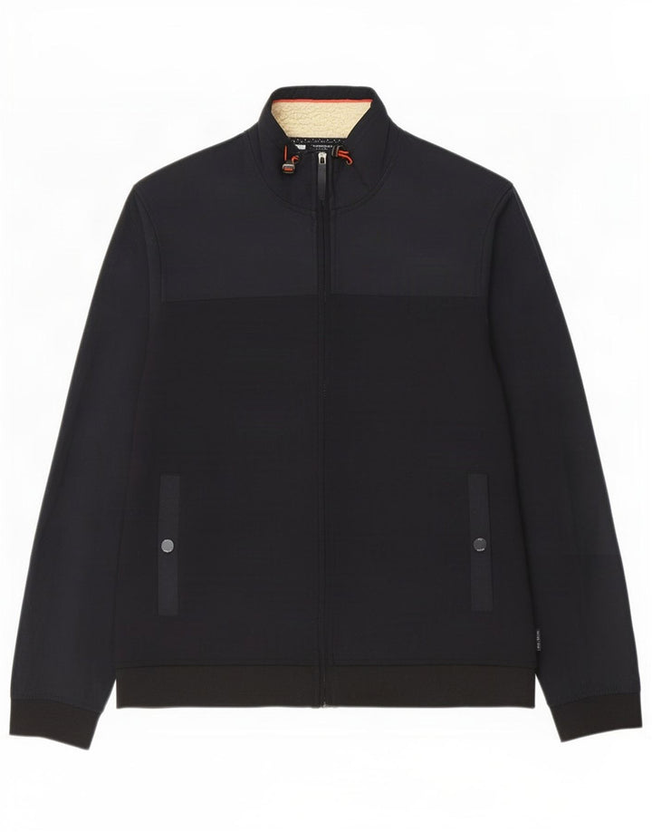 Ted Baker Træningsdragt til mænd, topjakke Størrelse 5 XL Navy Blue Colourblock