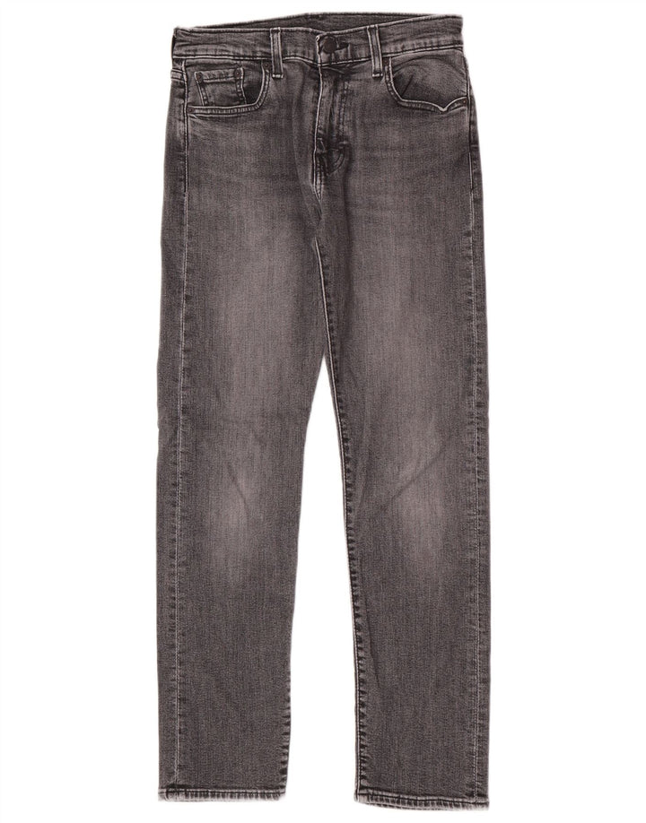 Levi's Slim Jeans til mænd W30 L32 Grå bomuld