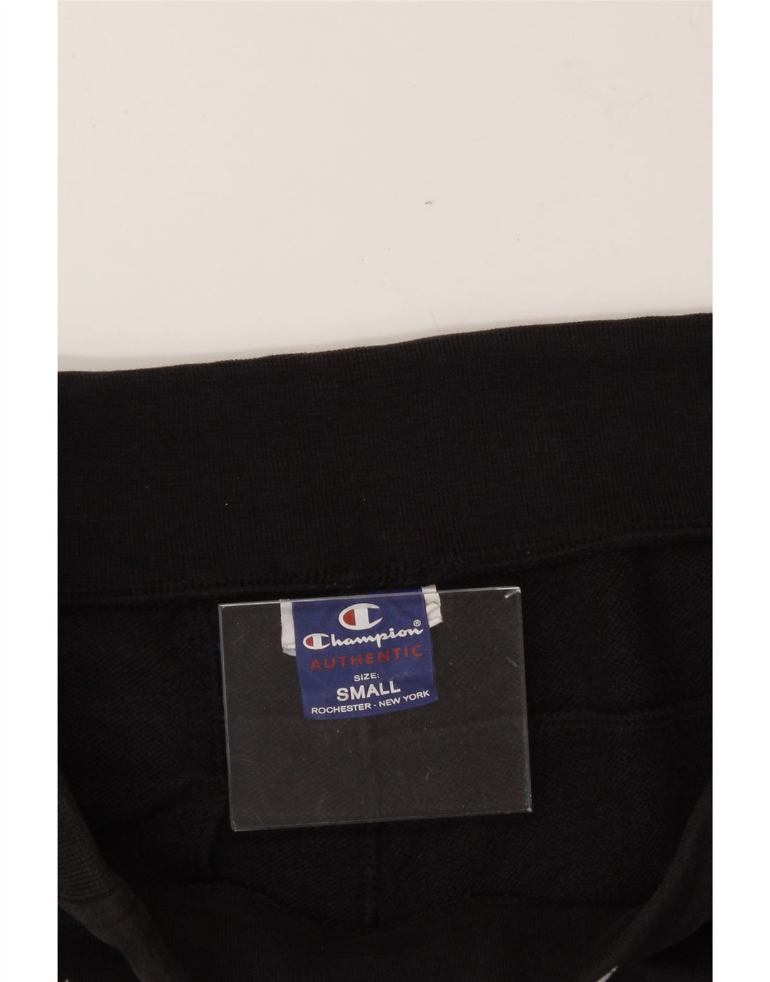 CHAMPION Mens Graphic Tracksuit Trousers Joggers Small  Black Vintage Champion and Second-Hand Champion from Messina Hembry 
