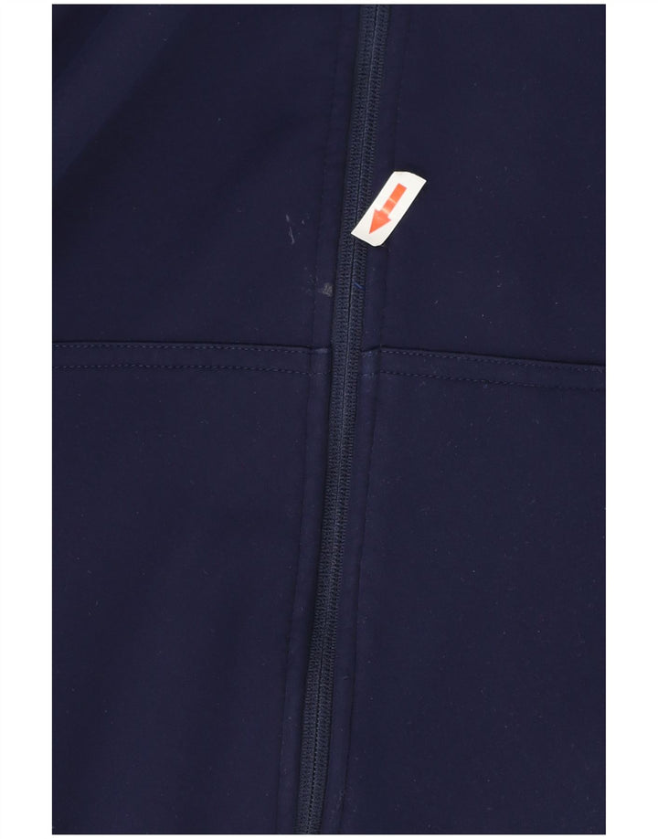Canterbury hættetrøje med lynlås til mænd Stor marineblå colourblock polyester