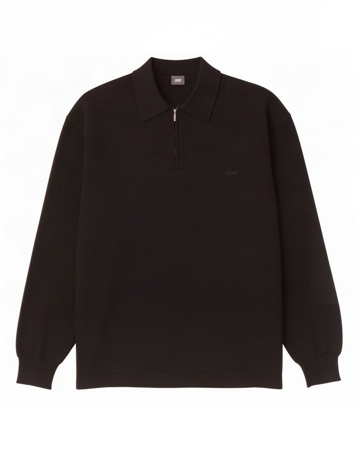 Joop Herre Polo Neck Jumper Sweater XL Sort