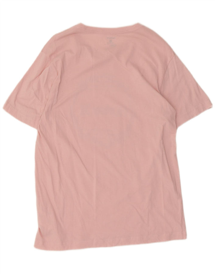 Hurley Herre grafisk T-shirt Top Medium Pink Bomuld