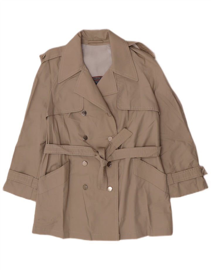 Vintage Trench Coat til kvinder IT 44 Medium Beige