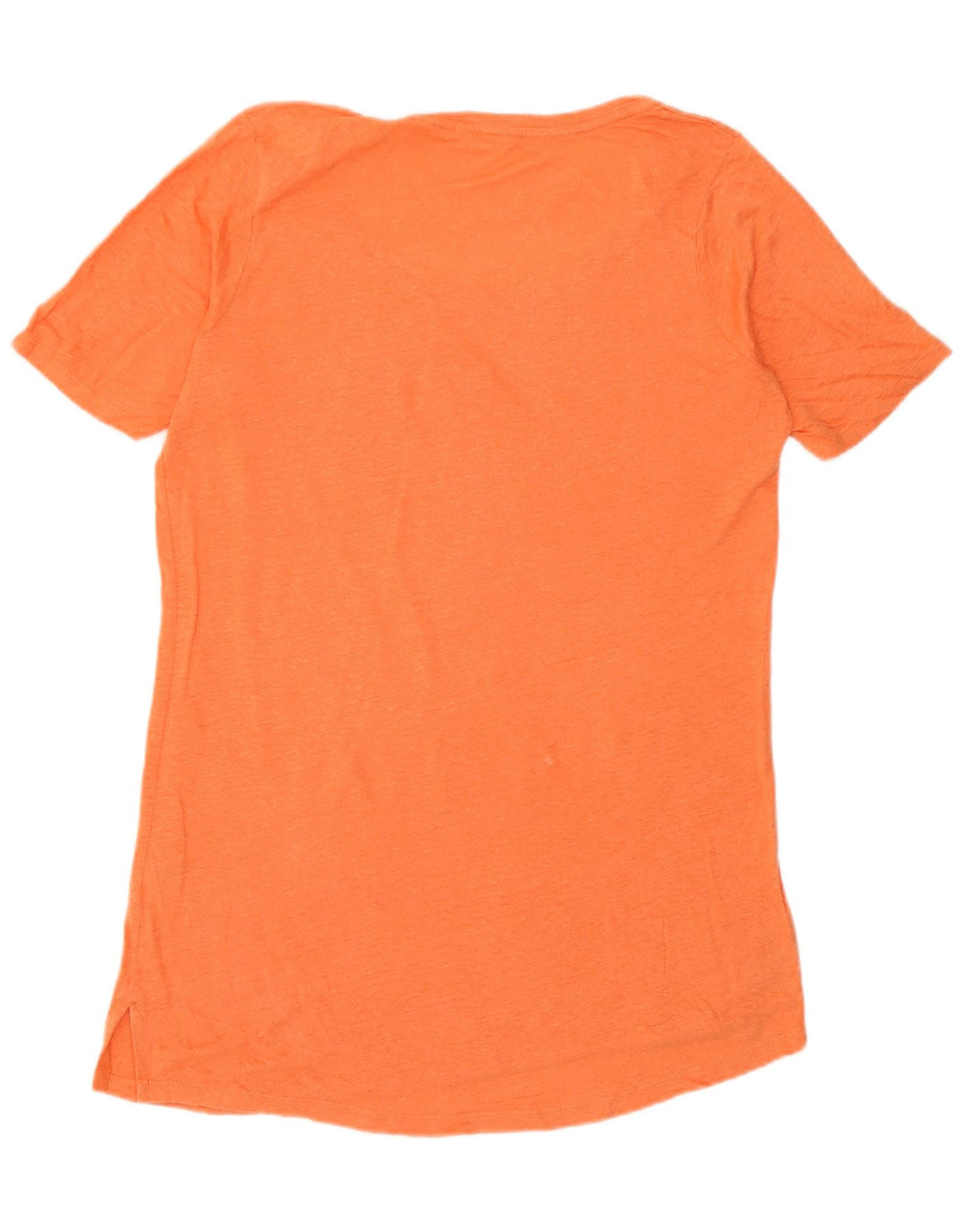 Fat Face Dame Oversized T-Shirt Top UK 10 Small Orange