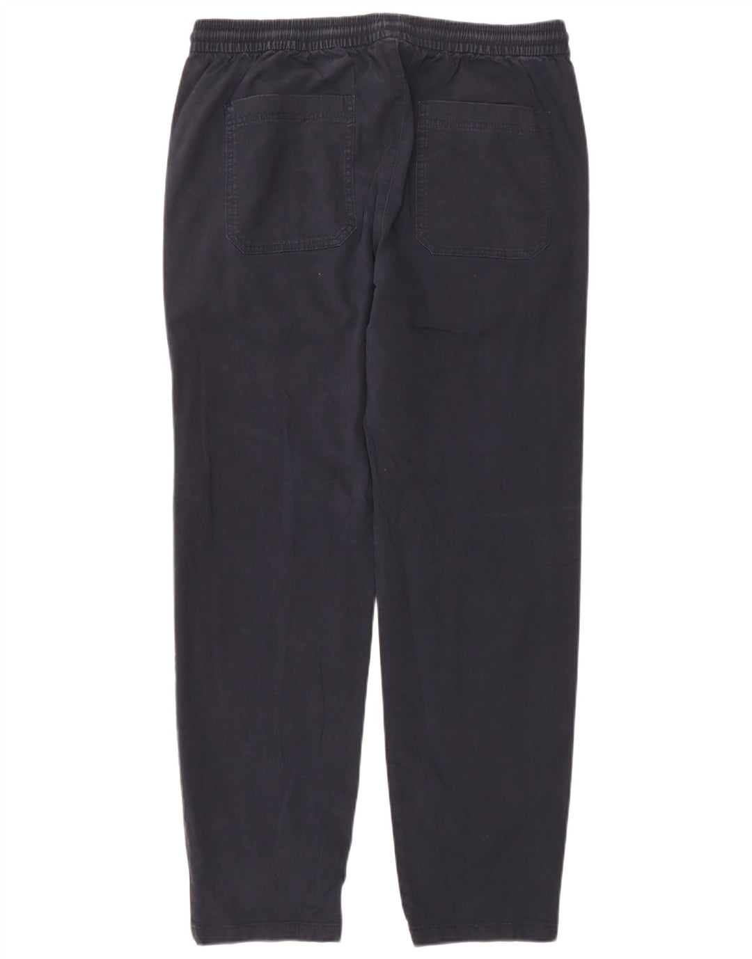 Marks & Spencer Herre Lige Chino Bukser Medium W32 L29 Navy Blue