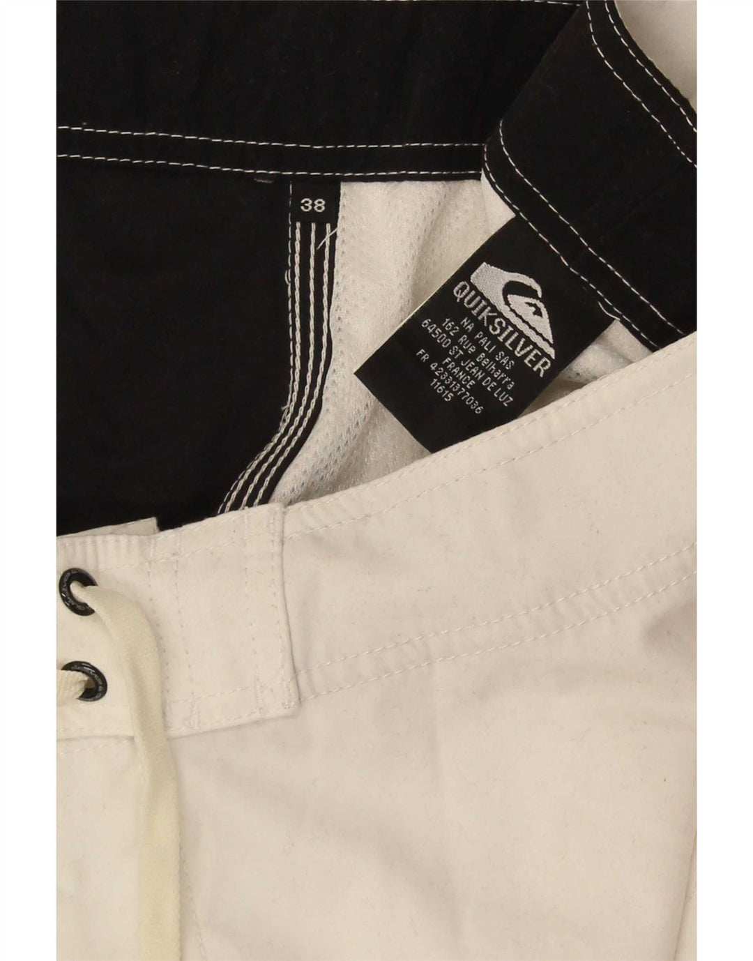 Quiksilver Herre grafiske svømmeshorts XL Sort Colourblock Polyester