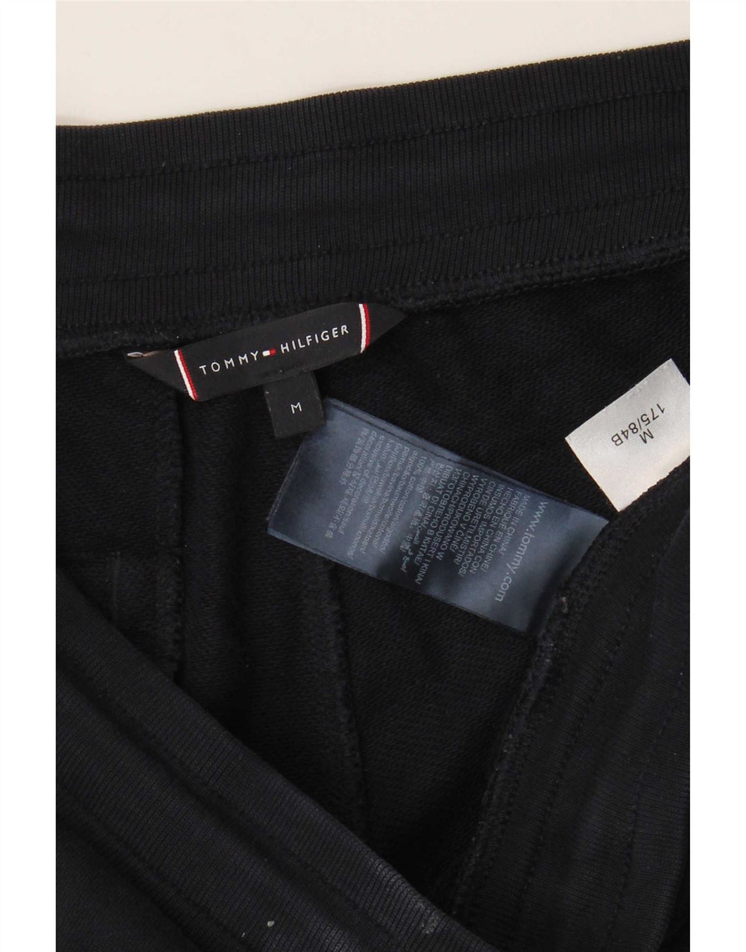 Tommy Hilfiger Herre grafisk træningsdragt Bukser Joggers Medium Navy Blue