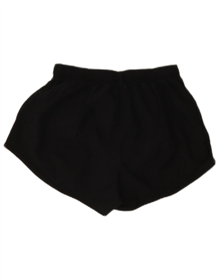 Nike Dame Dri Fit Sport Shorts UK 16 Large Black Polyester
