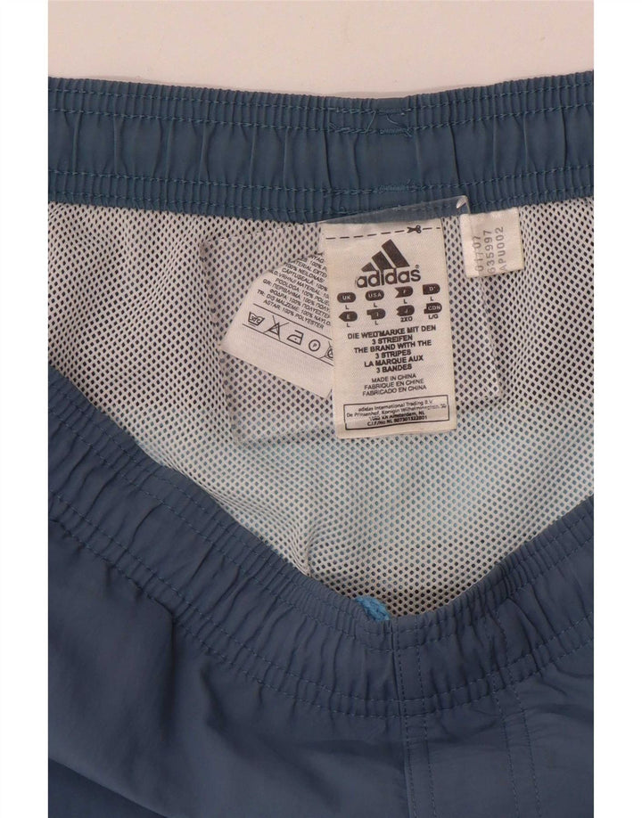 Adidas Sportsshorts til mænd store blå polyester