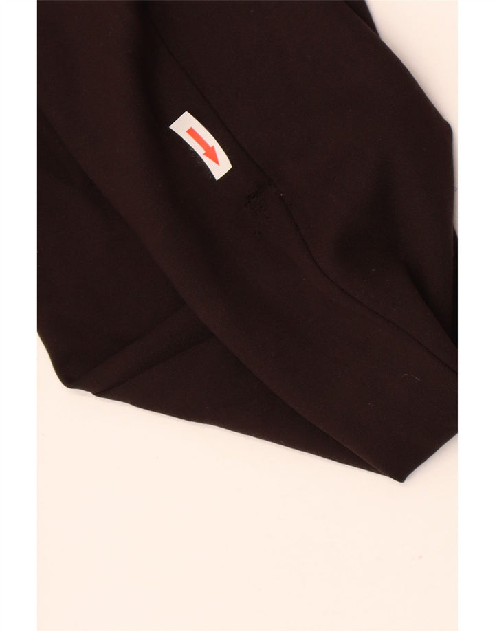 Zara Womens Leggings UK 16 Large Brown Viscose