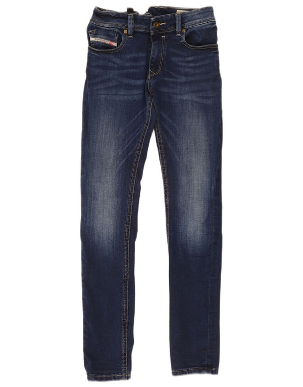 Diesel Boys Sleenker Slim Skinny Jeans 11-12 år W26 L29 Navy Blue