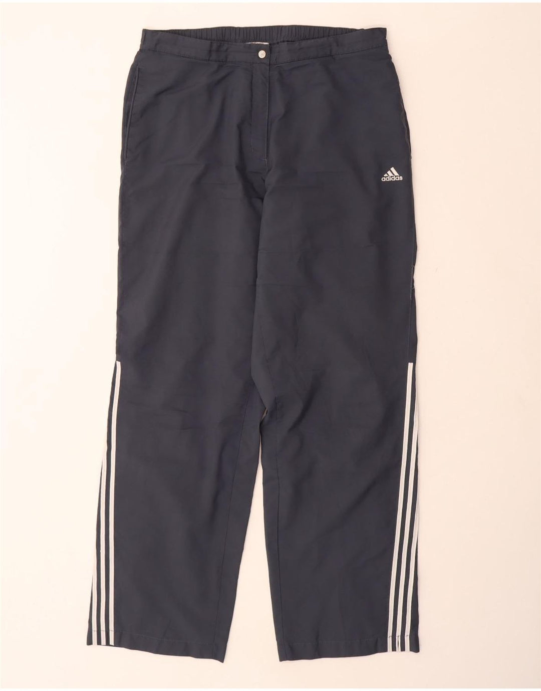 ADIDAS Træningsdragtsbukser til kvinder UK 16 Large Navy Blue