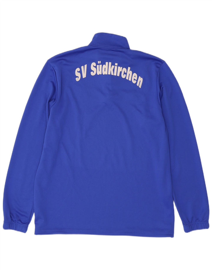 ADIDAS Herre Aeroready Grafisk Zip Neck Pullover Træningsdragt Top XL Blå