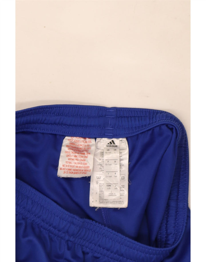 Adidas Boys Aeroready Sports Shorts 13-14 år Blå polyester