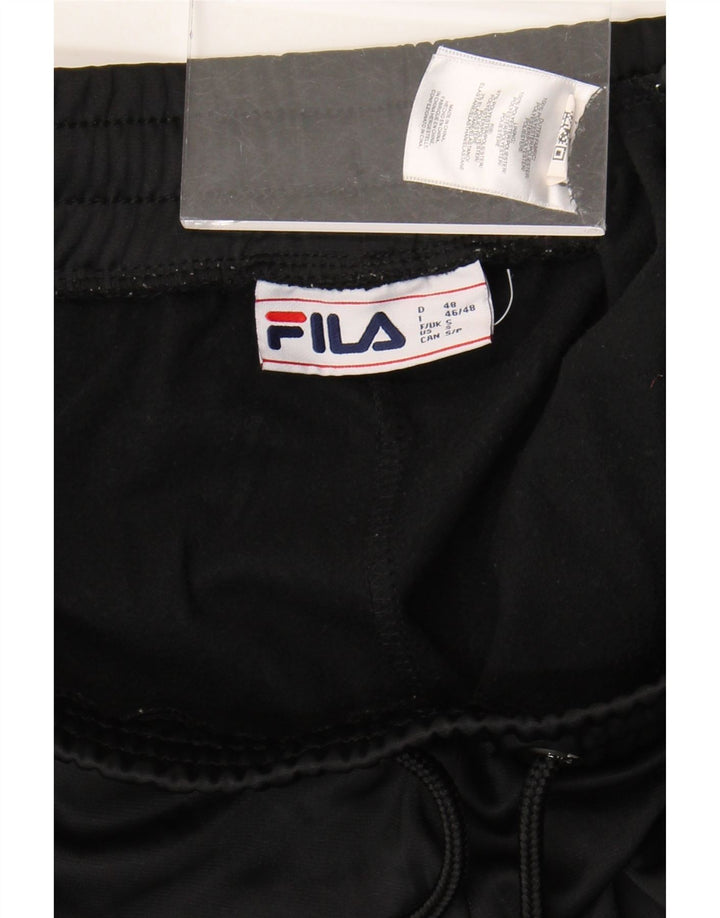 Fila Herre grafisk træningsdragt Bukser Joggers Lille sort stribet polyester
