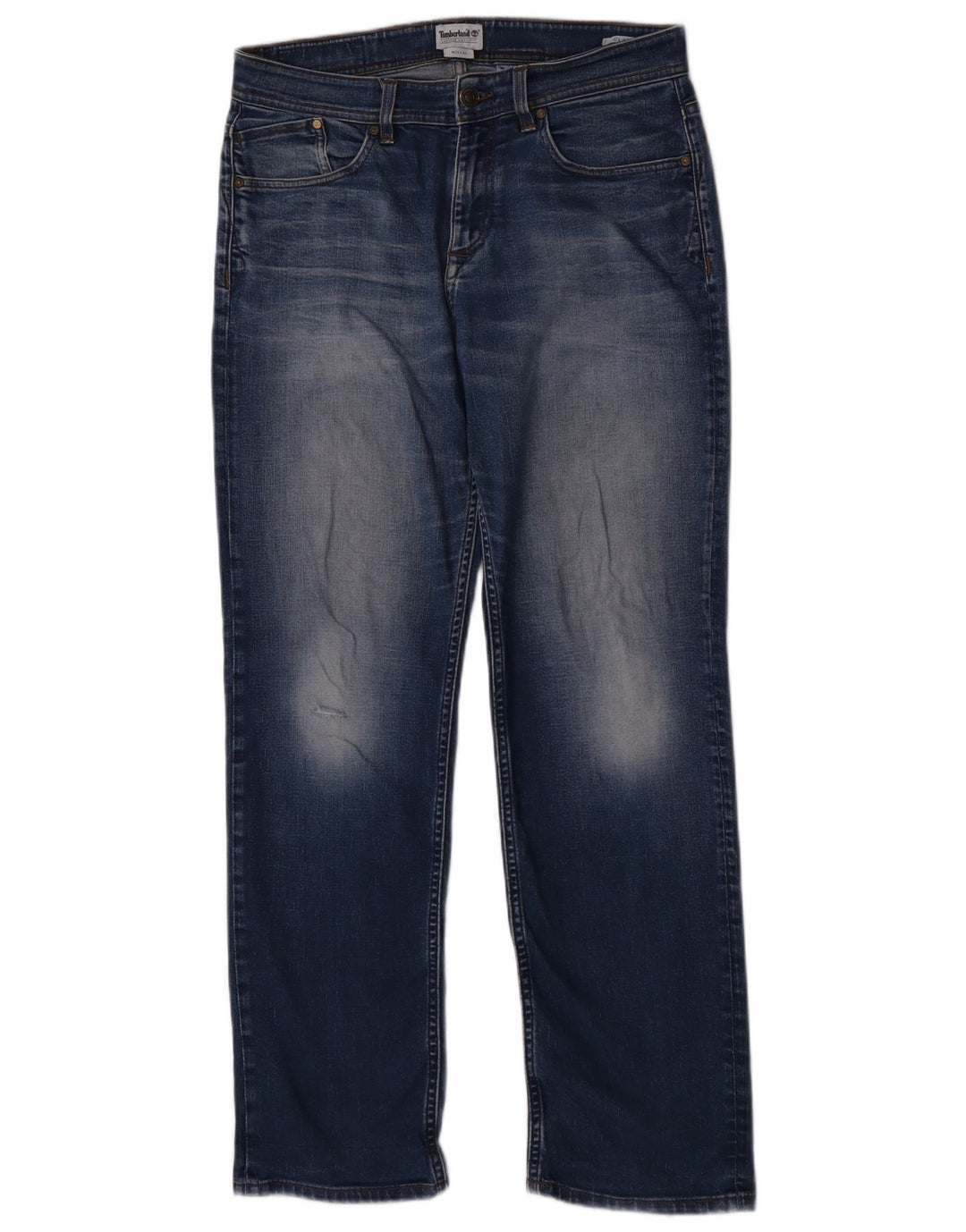 Timberland Herre Clark Straight Jeans W32 L32 Blå Bomuld