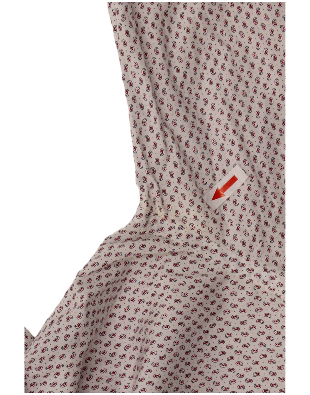 PAUL SMITH Herreskjorte str. 15 38 Medium White Paisley