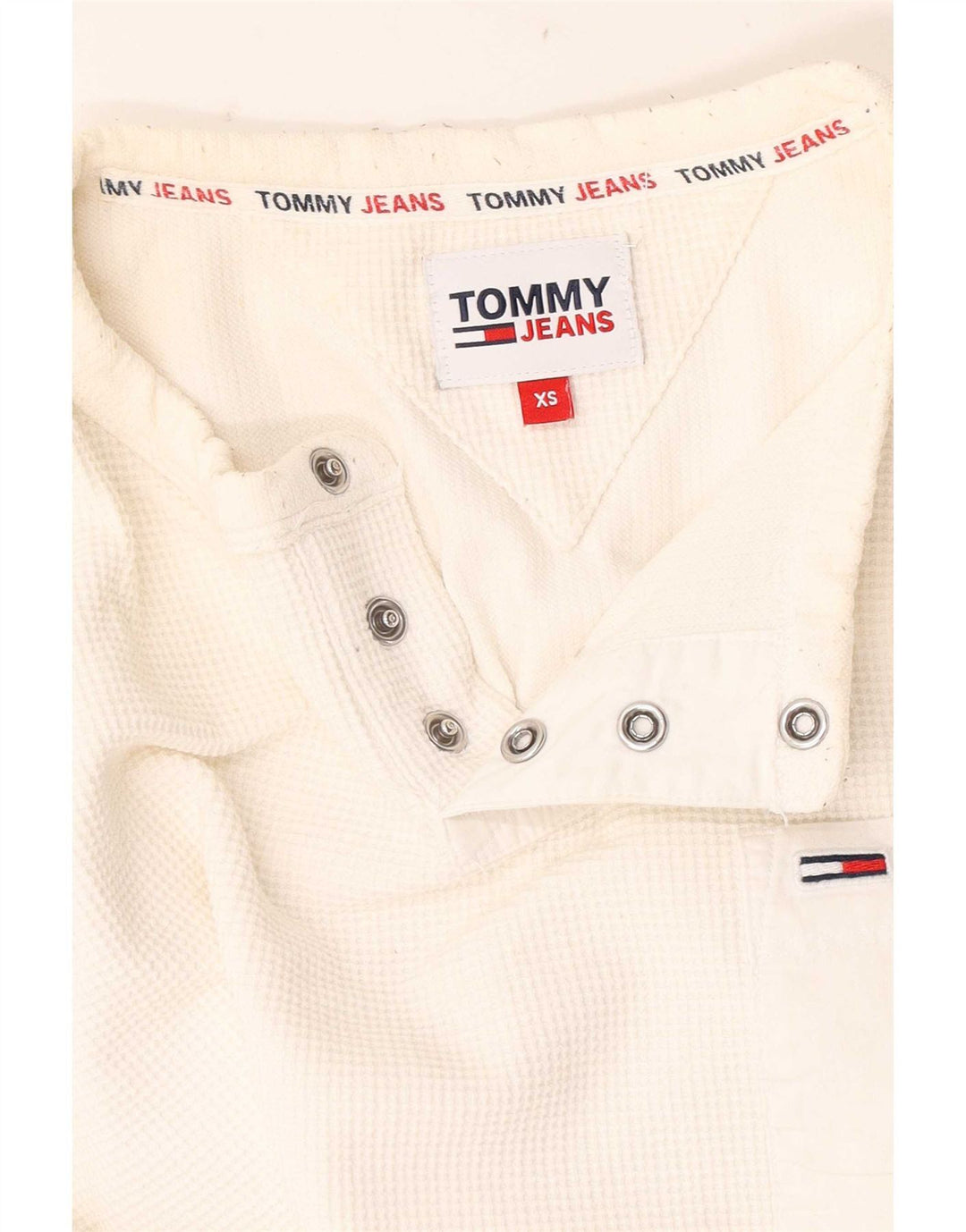Tommy Hilfiger Herre Top Langærmet XS Hvid
