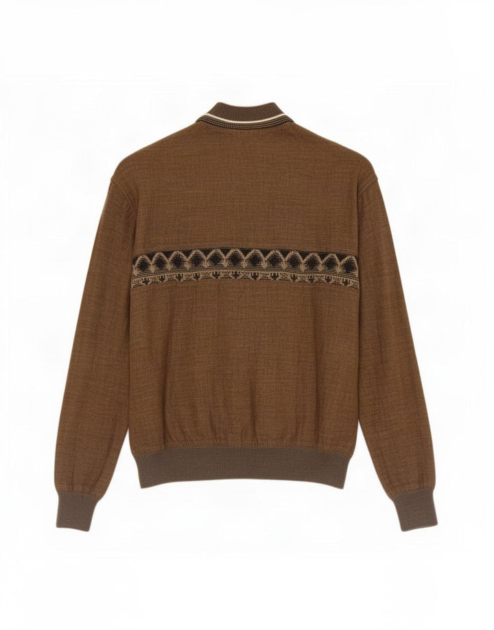 Umberto Bilancioni Bomberjakke til mænd IT 48 Medium Khaki Linned