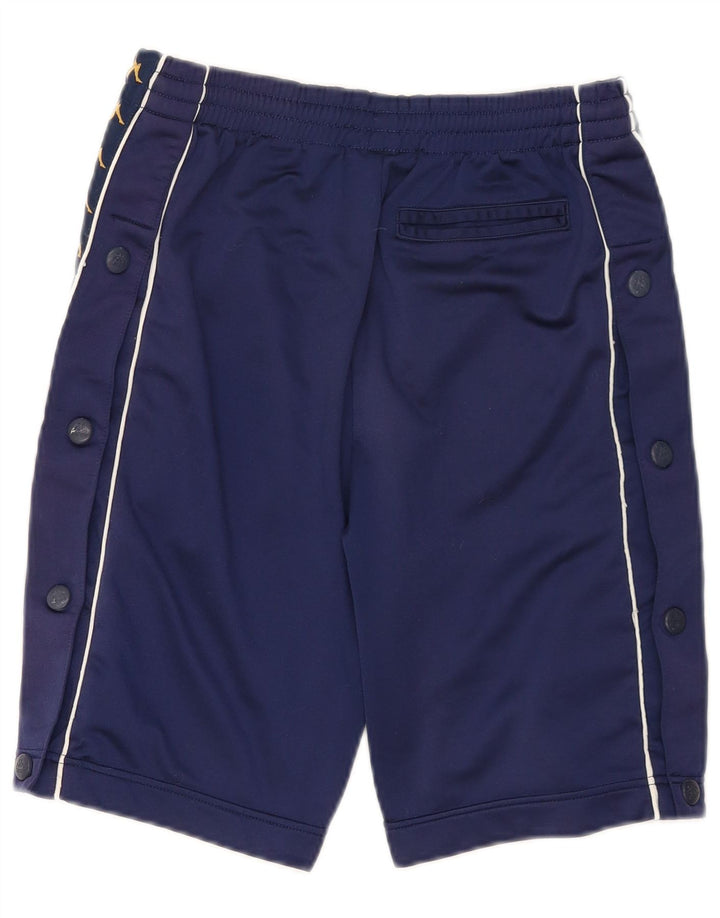 Kappa Herre grafiske sportsshorts Små marineblå polyester