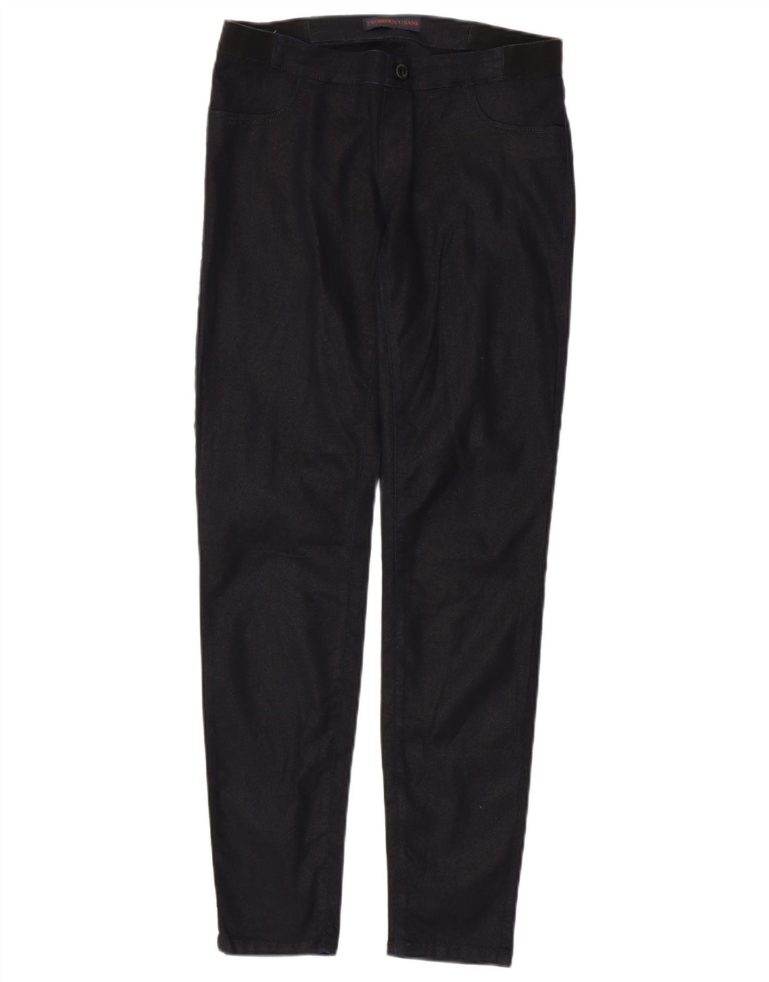 TRUSSARDI Dame Slim Casual Bukser Store W32 L30 Marineblå Bomuld