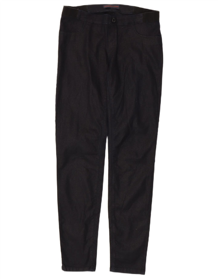 TRUSSARDI Dame Slim Casual Bukser Store W32 L30 Marineblå Bomuld