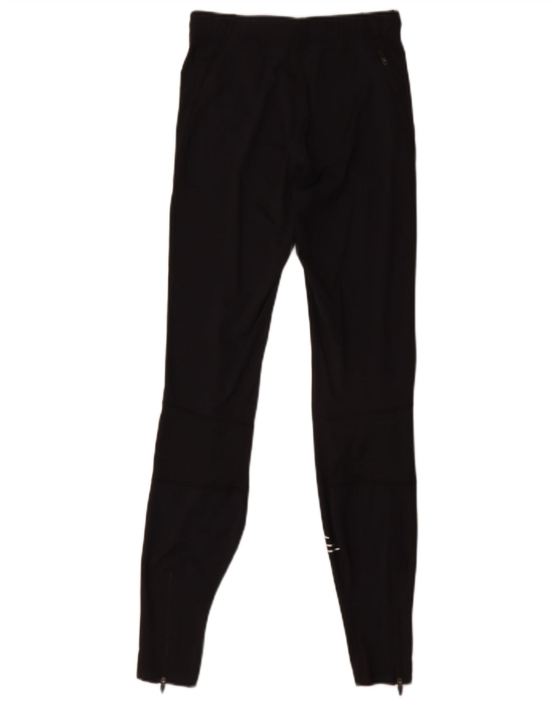 Asics Womens Leggings UK 8 Lille sort geometrisk polyamid