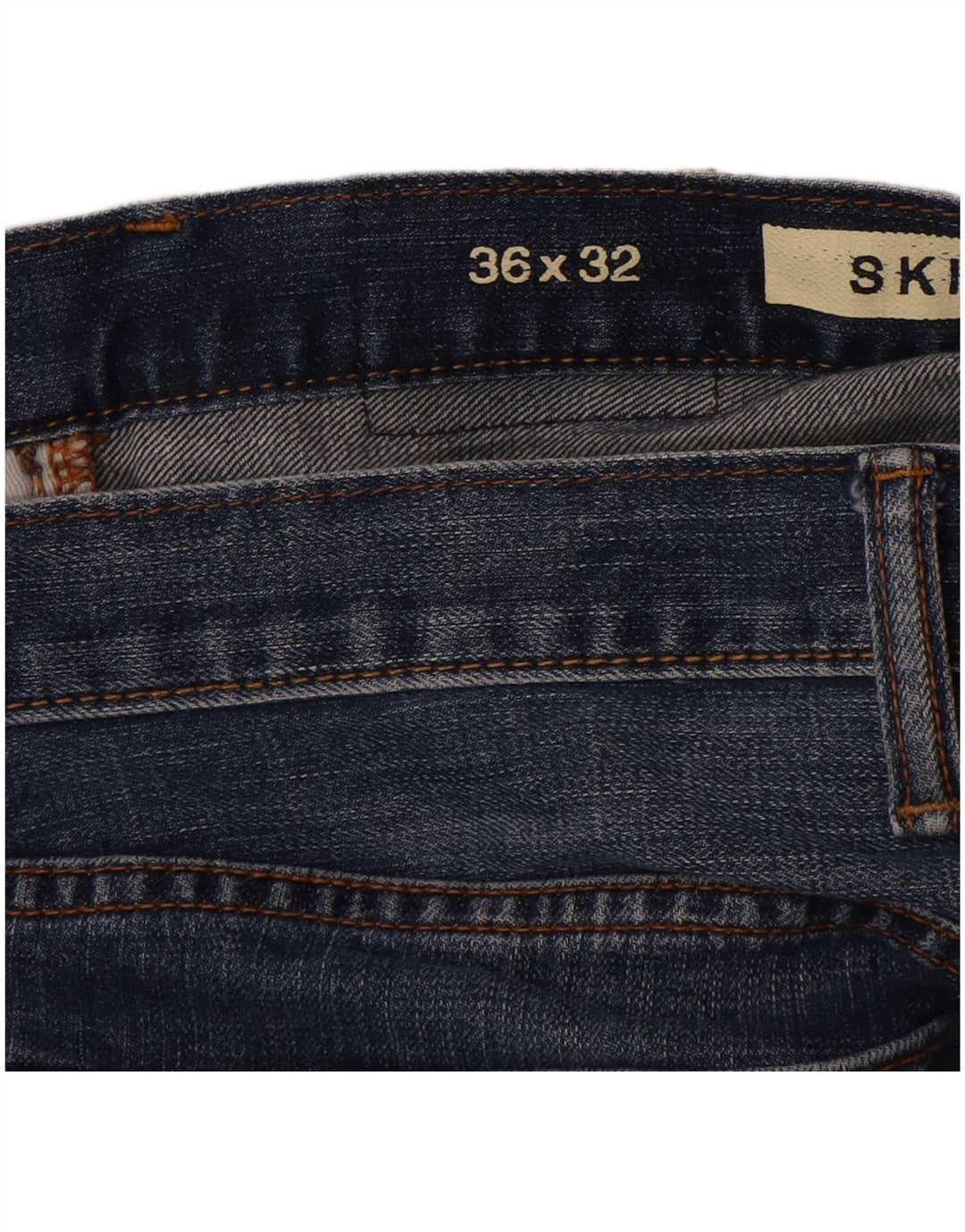 Gap Herre Skinny Jeans W36 L32 Blå Bomuld