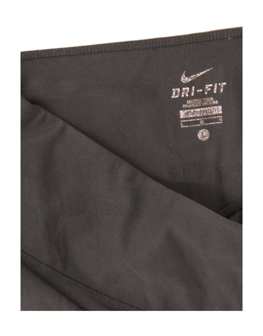 Nike Dame Dri Fit Leggings UK 16 Large Grå