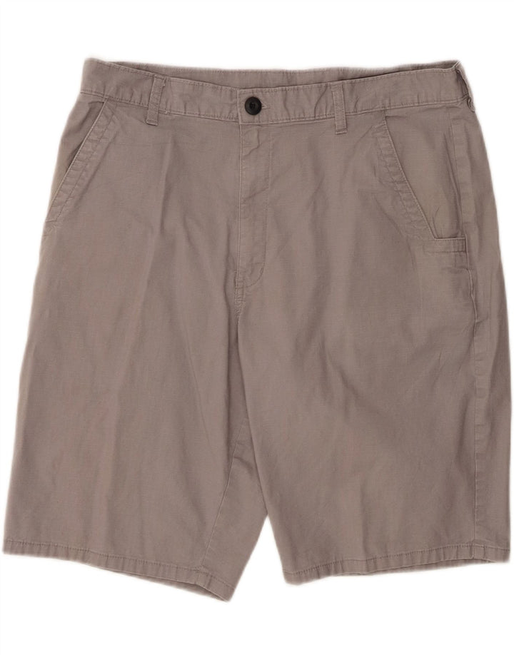 DICKIES Mens Chino Shorts W34 Large  Grey Cotton Vintage Dickies and Second-Hand Dickies from Messina Hembry 