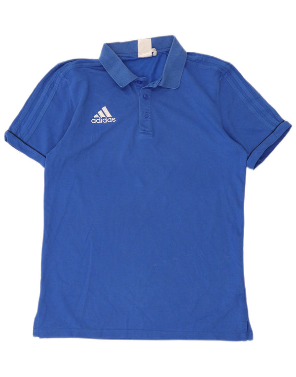 Adidas Herre Climalite Polo Shirt Medium Blue