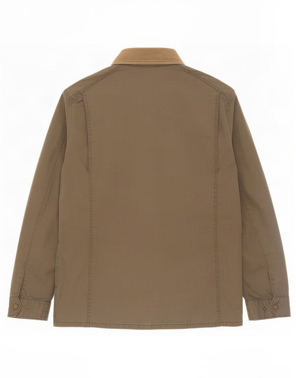 Fat Face Herre Utility Jacket UK 40 Large Khaki Cotton