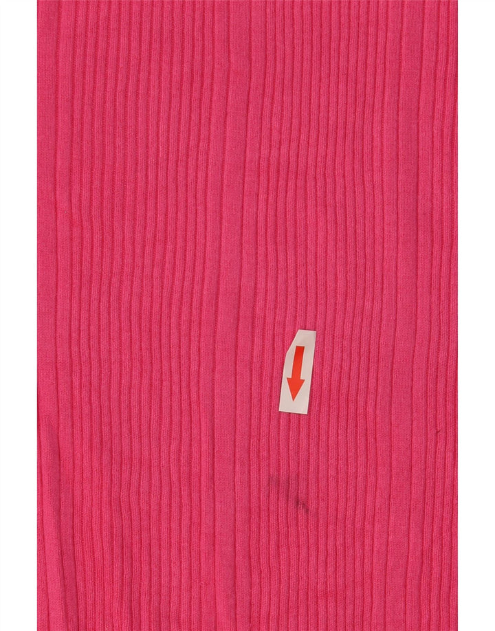 Marks & Spencer Dame sweater med rund hals DK 12 Medium Pink Viscose