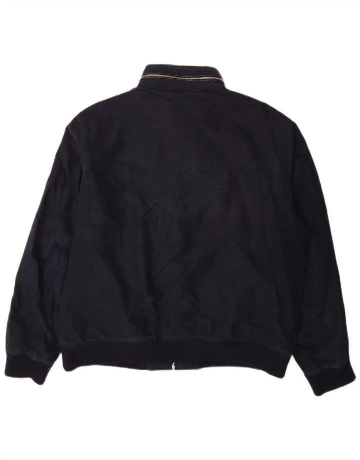 Vintage Bomberjakke til mænd UK 44 2XL Navy Blue