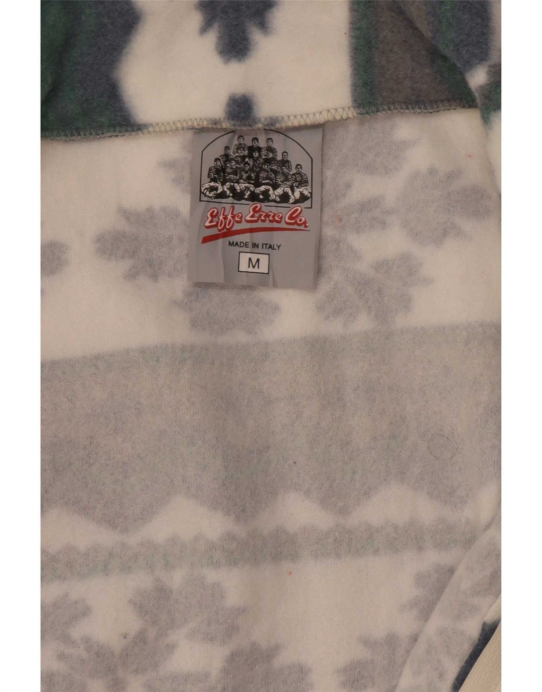 Vintage fleecejakke til mænd UK 38 Medium Multicolored Fair Isle