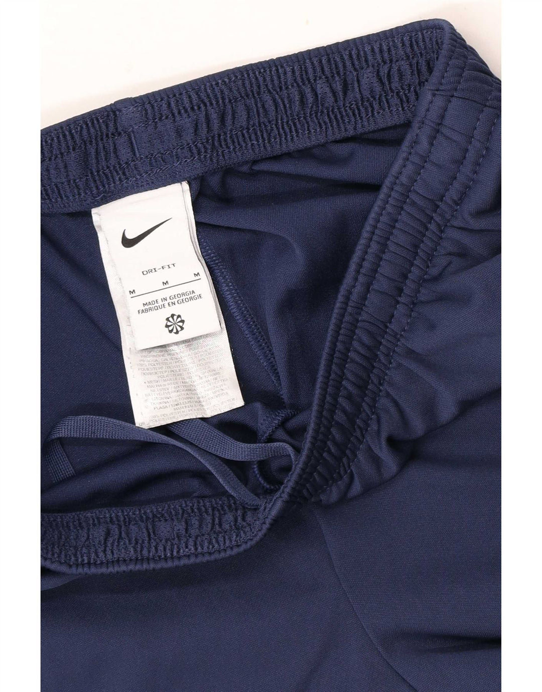 Nike Herre Dri Fit træningsdragt Bukser Medium Navy Blue Colourblock Polyester