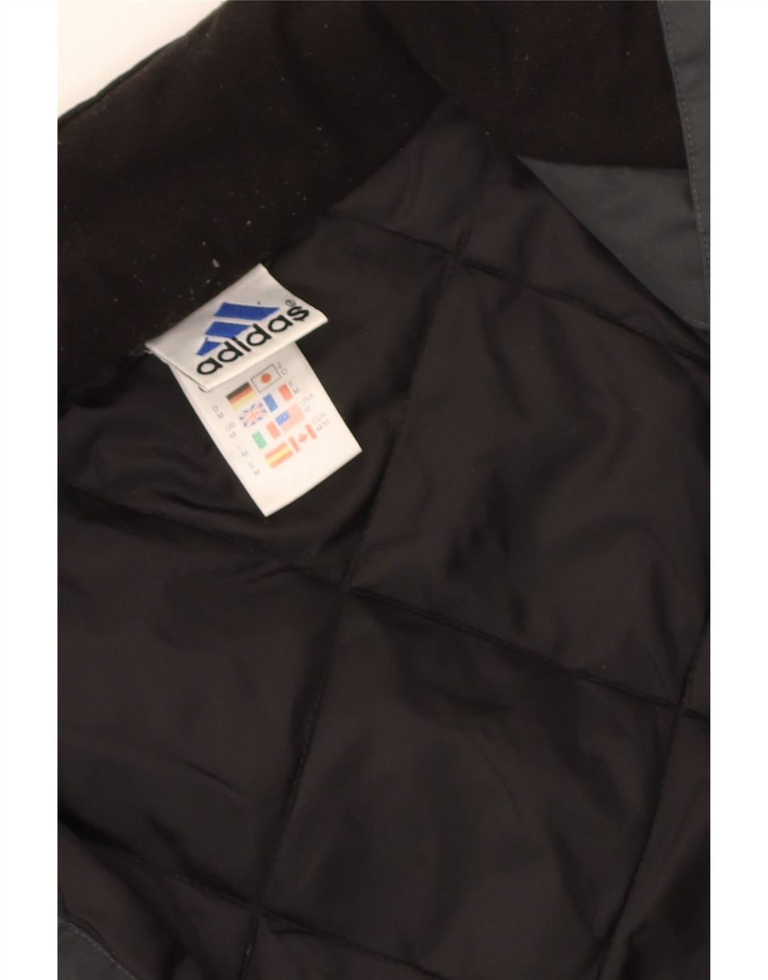 Adidas Polo Shirt til mænd UK 38 Medium Grå Polyamid