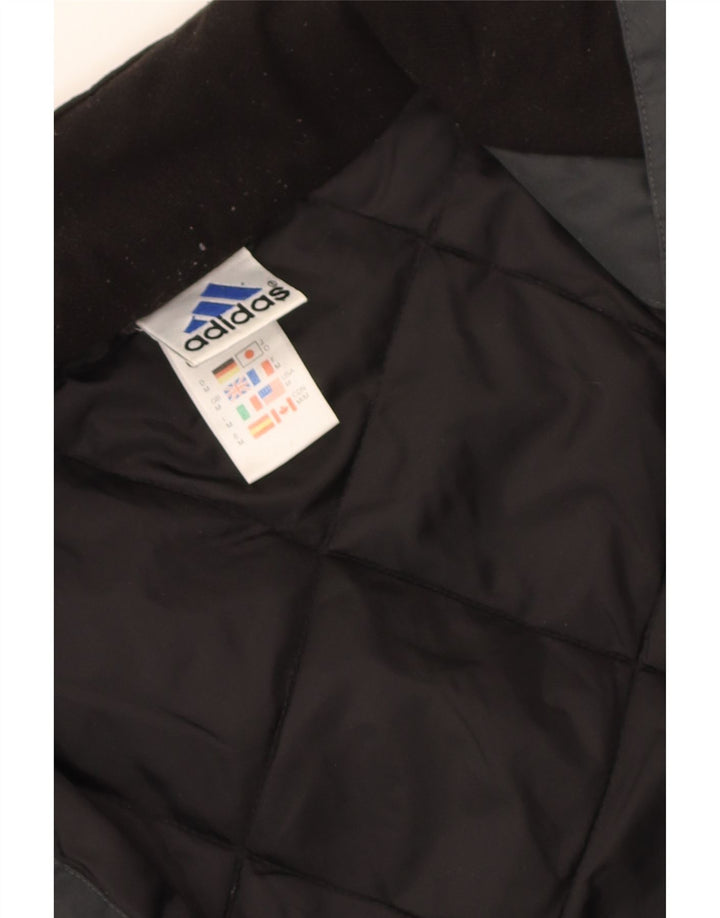 Adidas Polo Shirt til mænd UK 38 Medium Grå Polyamid