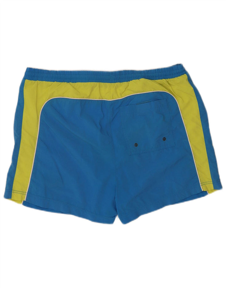 Diadora Badeshorts til mænd XL Blå Colourblock Polyester