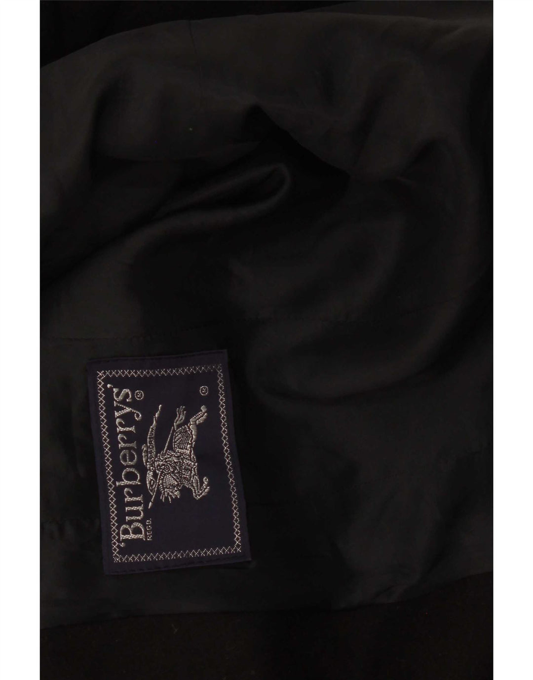 Burberrys Dame 3-knaps blazerjakke UK 14 Medium Sort