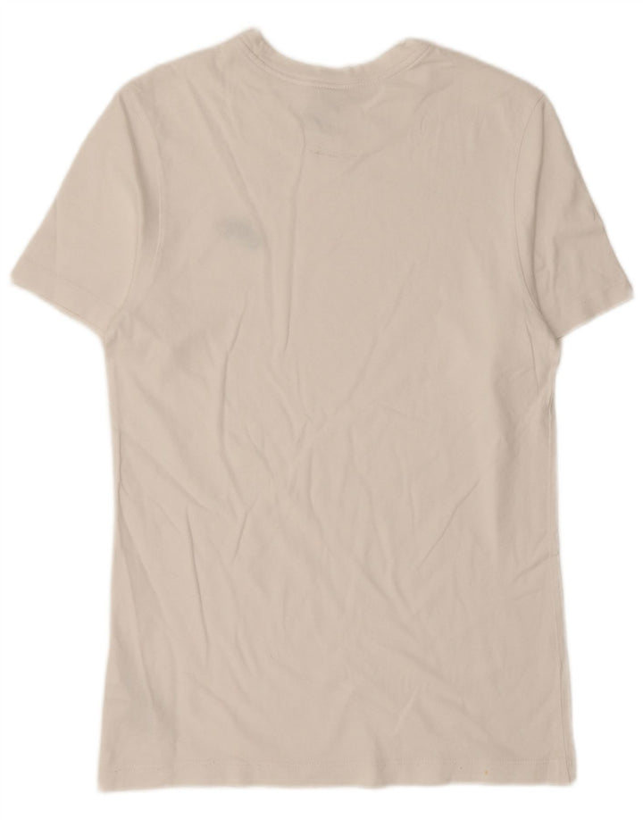 NIKE T-shirt top til mænd, lille hvid bomuld